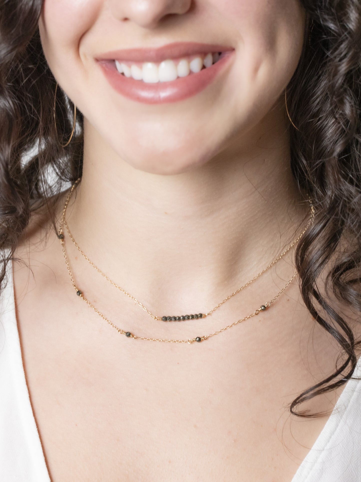 La Connection Pyrite Necklace