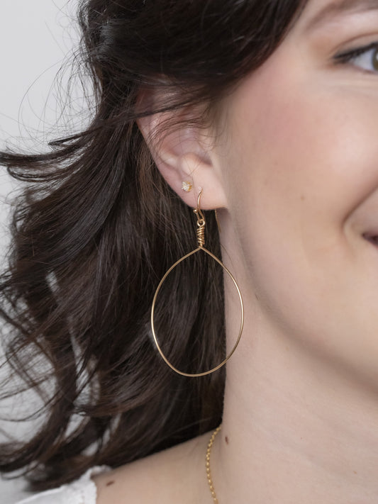Grande hoop earrings