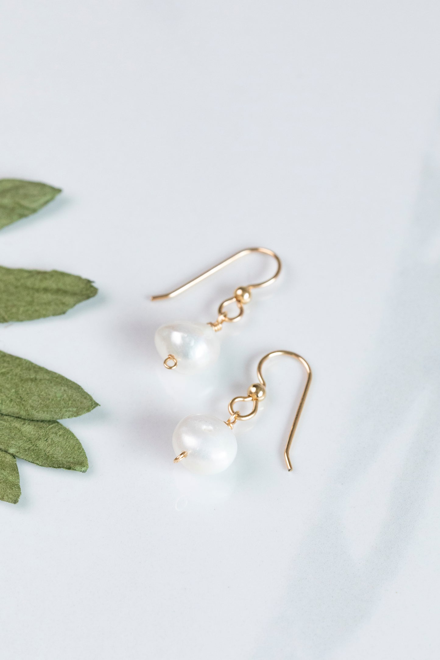 French Wire Grande Pearl Earrings